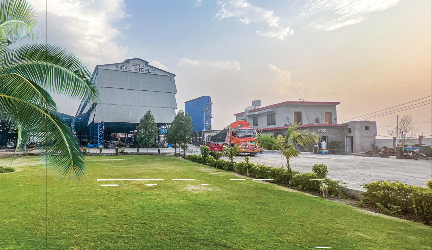 Siraj Steel Industries plant, New Industrial Estate, Mirpur, Azad Kashmir